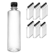 直身水瓶 直徑2.8cm 500ml + 黑色瓶蓋組合, 66套