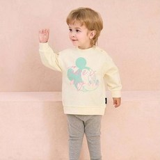 milkmile 迪士尼兒童款嬰兒米奇與好朋友可愛大學T