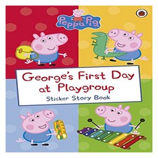 Peppa Pig : George's First Day at Playgroup Sticker Book, Ladybird