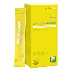 NUTRICORE NFC 檸檬汁隨身包 14條入, 14個, 20g