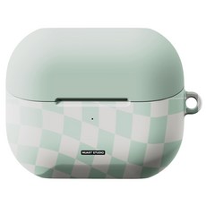 누아트 갤럭시 버즈3프로 그린컬렉션 디자인 하드케이스, 버즈3, 웨이브체커, 1개