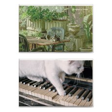 Made by 寬版橫式方格筆記本 抄寫筆記本 2件組, 1套, 07 Symphony, 10 Ting ting