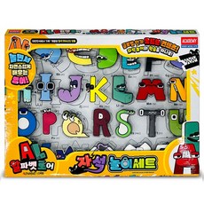 ACADEMY HOBBY MODEL KITS Alphabet Lore 磁鐵遊戲組 學習卡, 26件, 1組, 單一商品, 參考詳細說明
