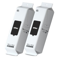 MIIMA 靜電除塵紙 60p 標準型, 2個