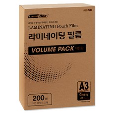 Lami Ace 大容量VOLUME PACK塗膜0.1mm, A3, 200個