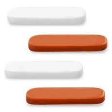 PRELUDE Simplet 筷匙托 4入, 棉花糖, 棉花糖, 胡蘿蔔, 胡蘿蔔, 1套