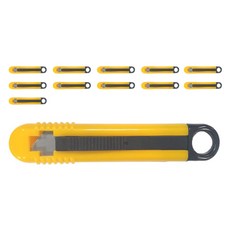 SESHIN Buffalo 安全美工刀 SB-SC19A C1132616, 12個