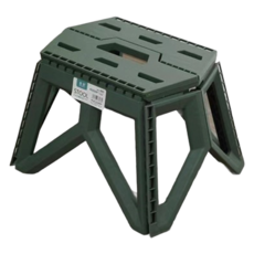 Skywiz 可折疊塑膠內折式迷你椅, 綠色