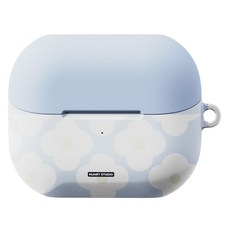 누아트 갤럭시 버즈3프로 그린컬렉션 디자인 하드케이스, 버즈3, 플라워, 1개