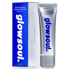 글로소울 글로우 업 카밍 쿨러 유브이 프로텍션 크림 SPF50+ PA++++, 50ml, 1개