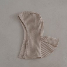 PEEKABOO 女童款羅紋連帽披肩