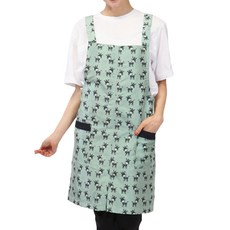 동물 패턴 앞트임 앞치마 sfwc38, 말패턴, 1개