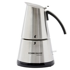 ROMMELSBACHER 諾曼百赫 Rommelsbach Allsten 摩卡咖啡壺, 銀, EKO 364/E