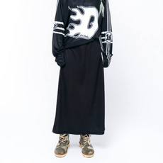 덕다이브 여성용 로프 프린트 슬릿 스커트