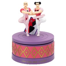 Shinchan 蠟筆小新 中性魔女音樂盒 馬卡歐與喬馬 公仔, 1個