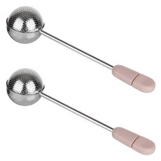 plala 搖擺式濾茶器 粉紅色, 2個