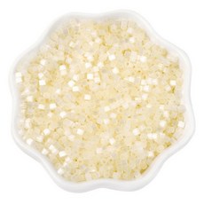 알로데 락테아 다채로운 악세서리 DIY 비즈 2.5mm 740p, 02 베이지, 5개