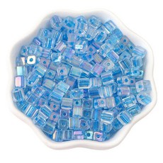 allode Ruse Core 方糖 DIY 串珠 5mm 50入, 10 海軍藍, 4個