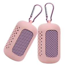 Dajeongdagam 涼感運動毛巾, 紫色, 2個