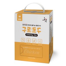 초심 고양이 구르구르 크리미츄 파우치 간식 100p, 치킨, 1.2kg, 1개