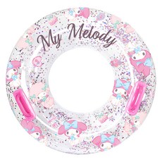 Winnie Connie 三麗鷗 美樂蒂 雙層泳圈 81, 1個, 粉紅色