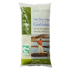 Le guerandais 給宏得 土板天日鹽 細鹽 袋裝, 1個, 1kg