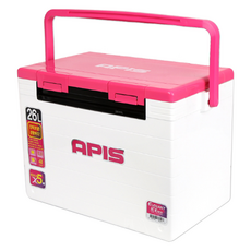 APIS 優雅保冰箱, 26L, 1個, 粉色