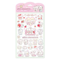 미코캐릭터즈 무스&캐미 에폭시 스티커, 무스 & 캐미, 아이누리