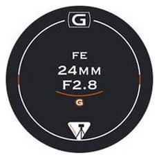 벤토사 카메라 스킨 렌즈 뒷캡 보호 필름 3M FE 24mm F2.8 G, VTS-CSB-S3M-LC, 1개