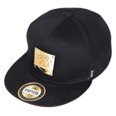 APIS 後扣式釣魚帽 APB-201, 選擇完成, 黑色