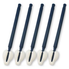 babybear 韓國製長款迷你奶瓶刷, 5個, 海軍藍