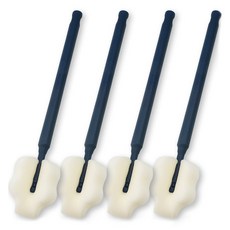 babybear 韓國製造 長寬型奶瓶刷, 4個, 海軍藍