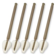 babybear 韓國製長款迷你奶瓶刷, 5個, 棕色