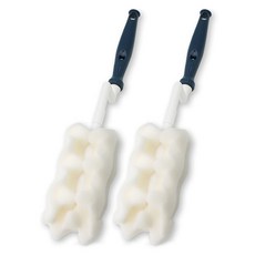 babybear 韓國製造 浮雕奶瓶刷, 海軍藍, 2個