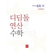 디딤돌 연산 수학 6A-2 : 새 교육과정 반영, 초등 6학년