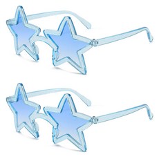 Allode 漸層派對眼鏡, TYPE02藍色, 2個