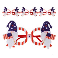 Allode 創意派對眼鏡, 4個, TYPE05國旗小人