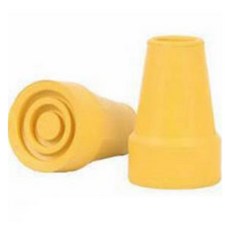 Dr.Pellis J 拐杖/手杖 替換橡膠腳套 22mm, E黃色, 2個