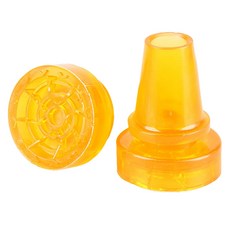 Dr.Pellis J 拐杖/手杖 替換橡膠腳套 22mm, C黃色, 2個