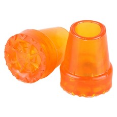 Dr.Pellis J 拐杖/手杖 替換橡膠腳套 22mm, A橘色, 2個