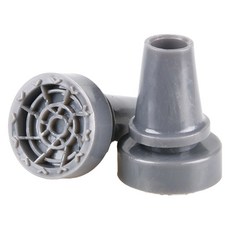 Dr.Pellis J 拐杖/手杖 替換橡膠腳套 22mm, C灰色, 2個