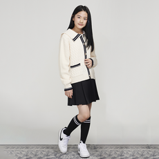 JCB 女童水手領針織開襟衫 JBK7S541