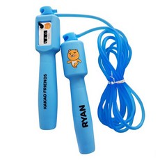 Kakao Friends Ryan 計數跳繩, 藍色, 1個