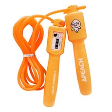 KAKAO FRIENDS Apeach 計數跳繩, 1個, 橘色