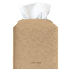 소이믹스 가죽 미니 각티슈 케이스, 라떼