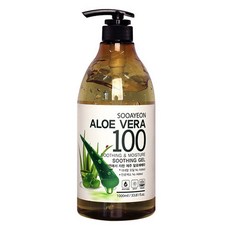 Soo-A-Yeon 蘆薈舒緩凝膠, 1L, 1個