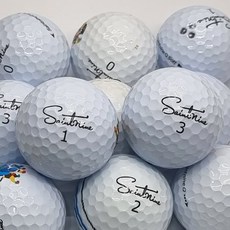 Saintnine 混合高爾夫球 二手球 1級, 20個, 白色, 1入