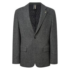 헤지스 남성용 헤링본 울 자켓