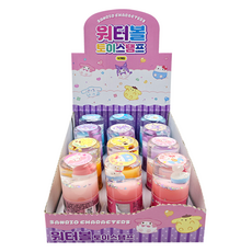 三麗鷗角色水晶球玩具印章12件組, 藍色, 紫色, 紅色, 綠色, 粉紅色, 1套