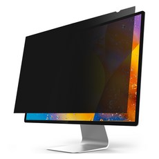 예스투비 모니터 노트북 프라이버시 보안 필름 세트 16:9 522 x 294 mm, 1세트